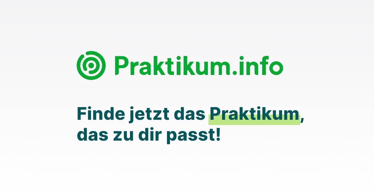 Praktika – Social Media in Neu-Isenburg