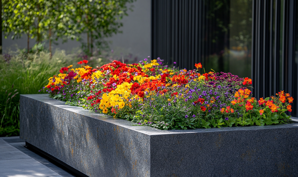 Planung und Gestaltung moderner Blumenbeete