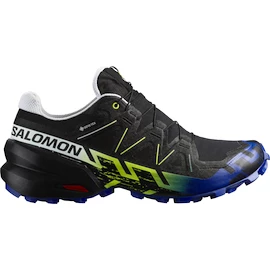 Scarpe running uomo Salomon Speedcross 6 Gtx Black/Surf The Web/Safety Yellow