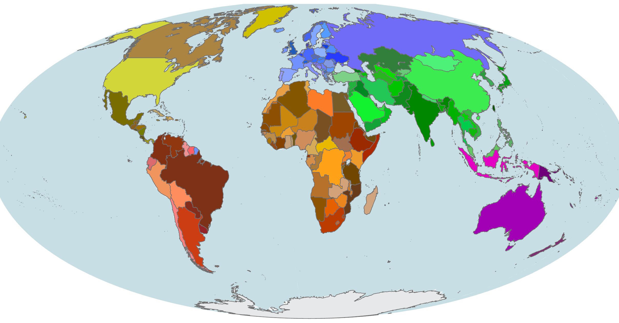 Ordinary map of the world. : r/notinteresting