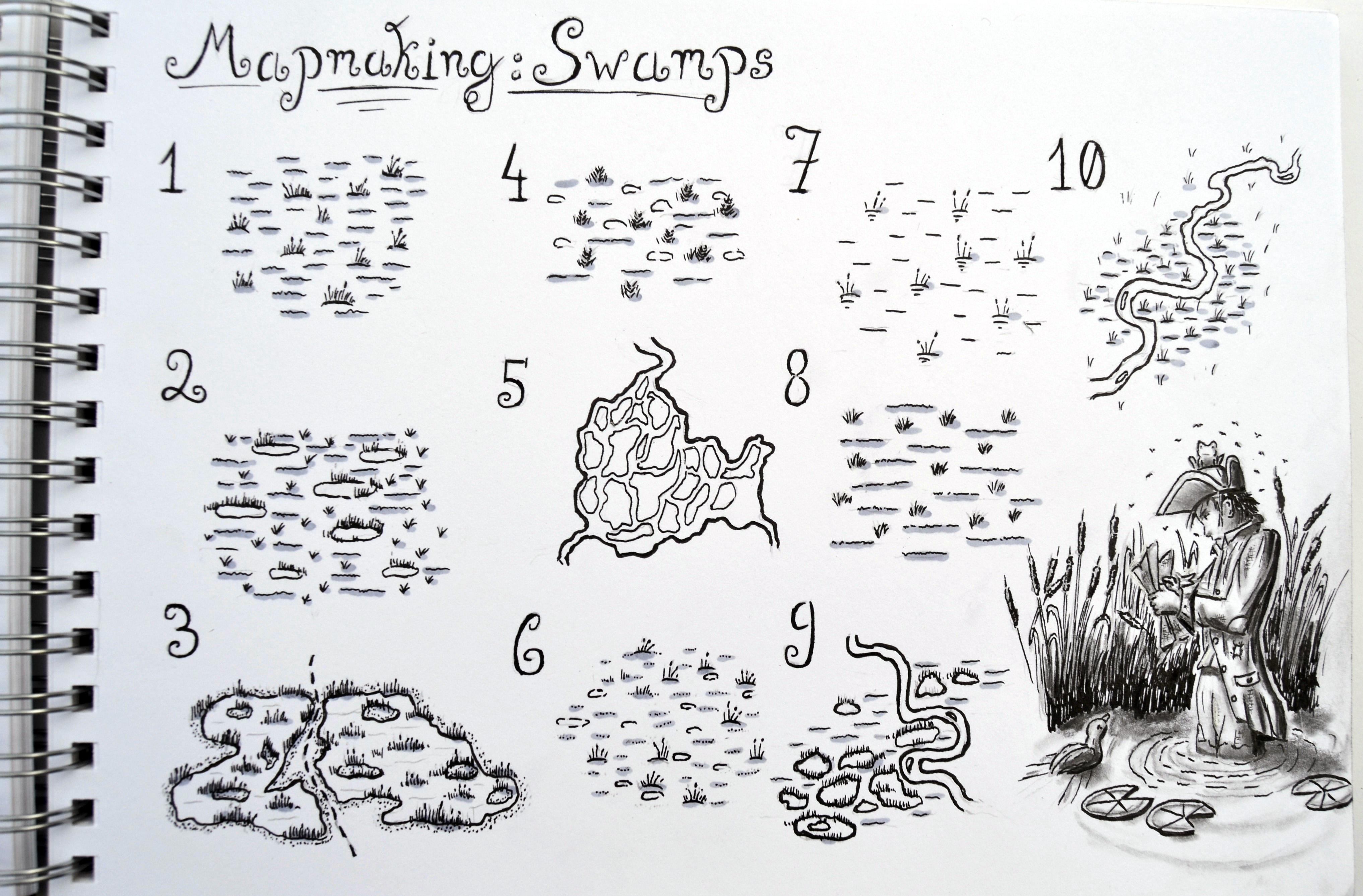 Swamp Drawing