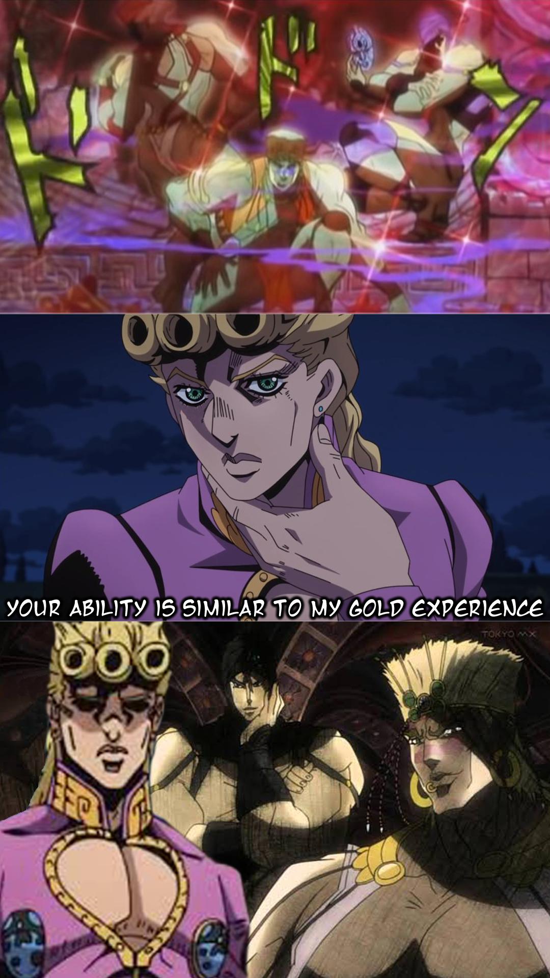 I, Giorno Giovanna, have a dream to never spent half an hour trying to ...