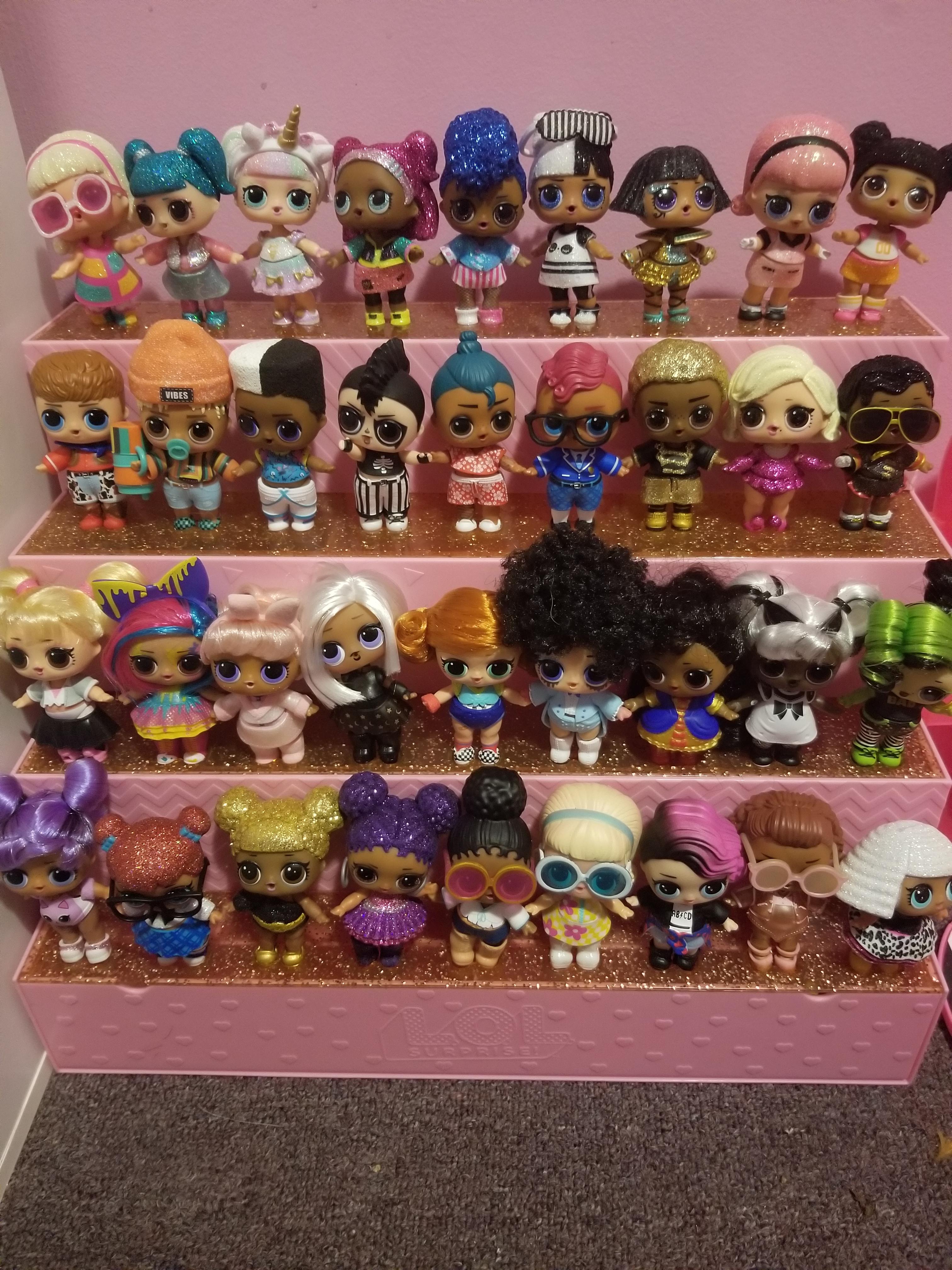 Showing off my LOL Doll collection! My favourite to play with while in ...