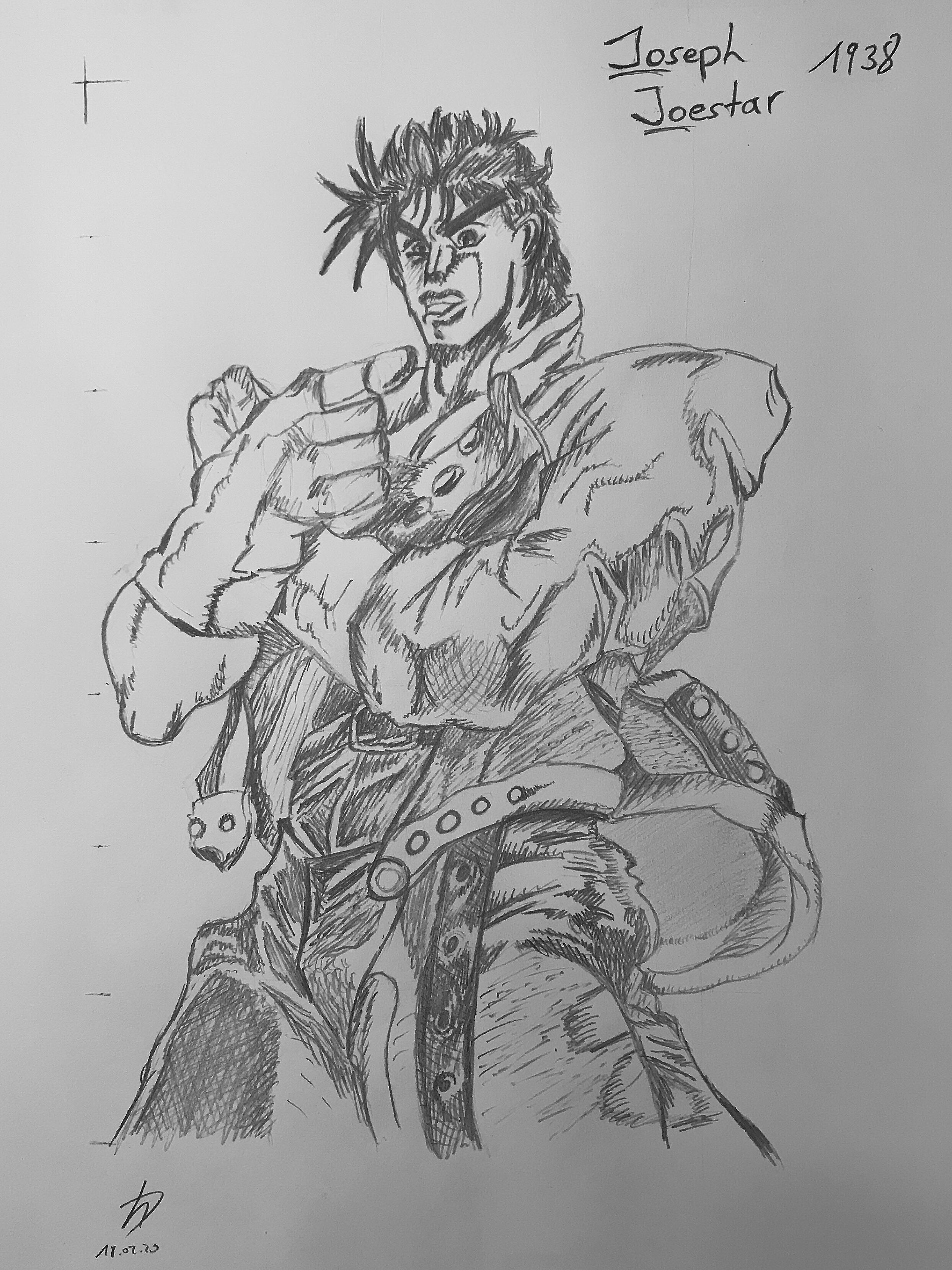 Joseph Joestar [Fanart] : r/StardustCrusaders