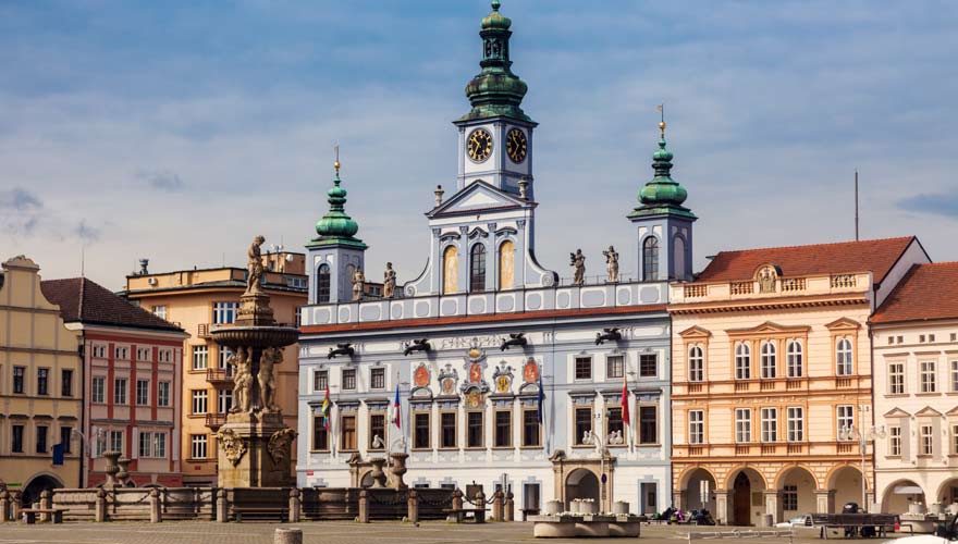 Die Geburtstadt eines der berühmtesten Biere der Welt ist die schöne Stadt Ceske Budejovice in Tschechien