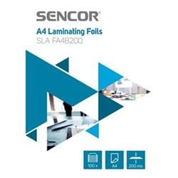 Sencor SLA FA4B200 Laminovací folie A4, 200 mic