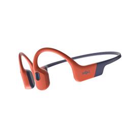 Shokz OpenSwim Pro 32GB, duální mód Bluetooth+MP3, červená