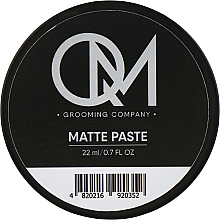 Матовая паста для укладки волос QM Matte Paste