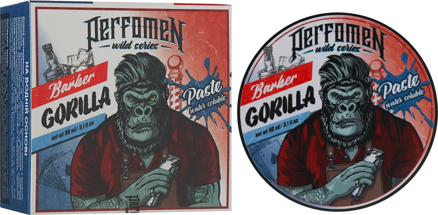 Паста для укладки волос - Perfomen Wild Series Gorilla Paste