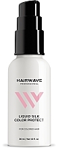 Жидкий шёлк для интенсивного блеска волос "Color Protect" HAIRWAVE Liquid Silk Color Protect