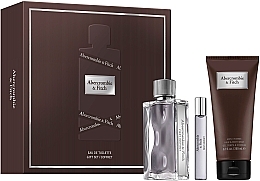 Abercrombie & Fitch First Instinct Набор (edt/100ml + edt/15ml + sh/gel/200ml)