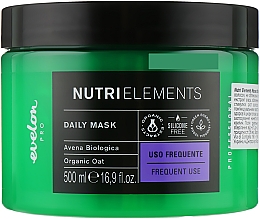 Маска для волос Parisienne Italia Evelon Pro Nutri Elements Daily Mask Organic Oat