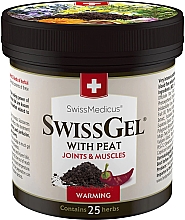 Согревающий бальзам с торфом SwissMedicus Joint Care Swissgel With Peat Warming