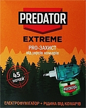 Электрофумигатор с жидкостью от комаров «45 ночей» Predator Extreme