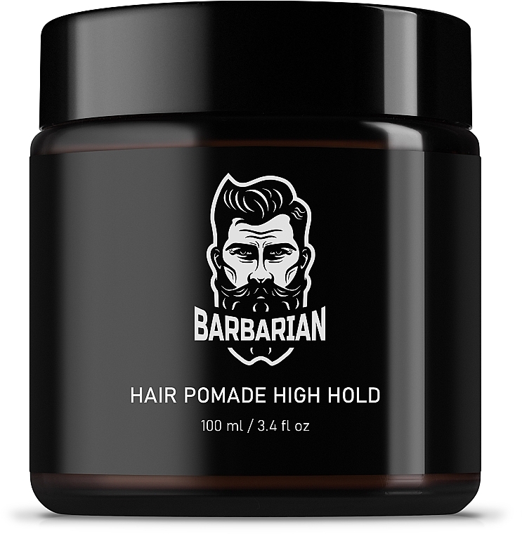 Помада для волос сильной фиксации “High Hold” - Barbarian Hair Pomade High Hold