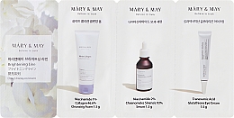 Набор средств для осветления кожи Mary & May Brightening Line 3 Step (foam/1.5g + f/ser/1.5g + eye/cr/1.5g)