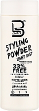 Пудра для укладки белая, легкой фиксации Level3 Styling Powder Light Dust