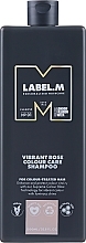 Живильний шампунь для фарбованого волосся Label.m Professional Vibrant Rose Colour Care Shampoo