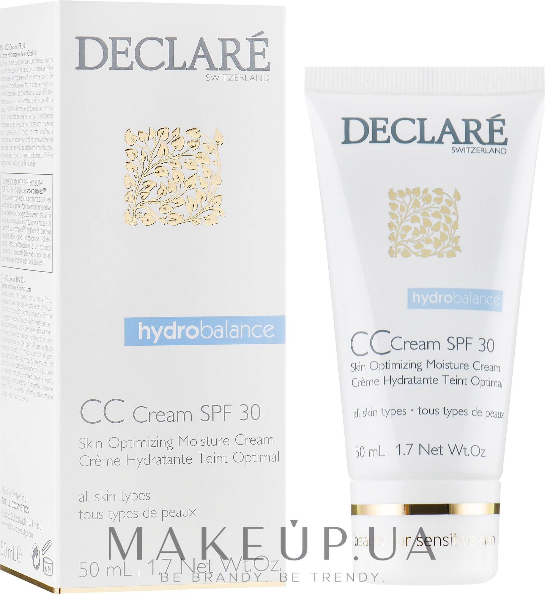 Declare Skin Optimizing Moisture Cream CC-крем для обличчя SPF 30