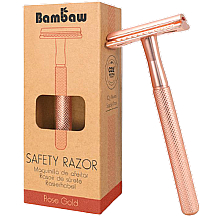 Бритва зі змінним лезом, рожева Bambaw Safety Razor