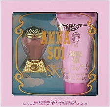 Anna Sui Sky Набор (edt/5ml + b/lot/30ml)