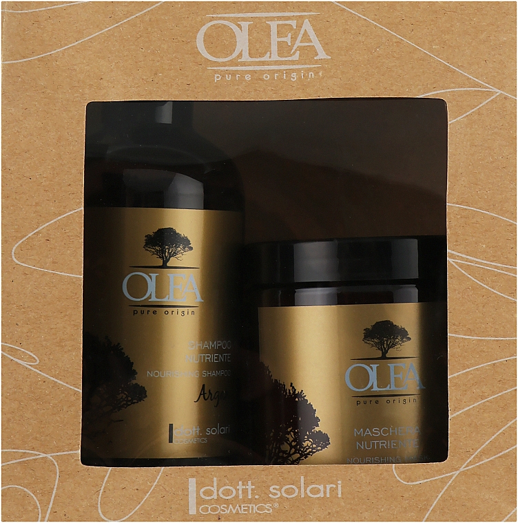 Набор "Питательный" - Dott. Solari Nourishing Kit (shm/250ml + mask/250ml)