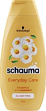 Шампунь для всех типов волос с экстрактом ромашки Schauma Every Day Shampoo With Chamomile-Extract