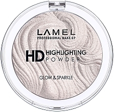 LAMEL Make Up HD Highlighting Glow & Sparkle Powder Хайлайтер