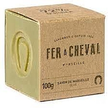 Натуральное оливковое мыло, куб Fer A Cheval Pure Olive Marseille Soap Cube