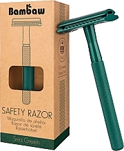 Бритва зі змінним лезом Bambaw Safety Razor Sea Green