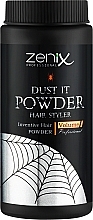 Пудра для волос "Сияющая" Zenix Professional Dust It Powder Hair Styler Natural Hair