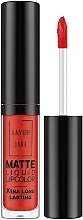 Lavish Care Xtra Long Lasting Matte Liquid Lipcolor Матова рідка помада для губ