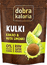 Энергетические шарики с какао и лаймовым вкусом Dobra Kaloria RAW Superfoods Balls Cacao & Lime