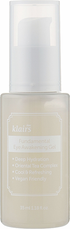 Гель для век против отеков - Klairs Fundamental Eye Awakening Gel