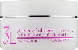 Крем для лица "Три слоя коллагена" Japan Gals 3 Layers Collagen Cream