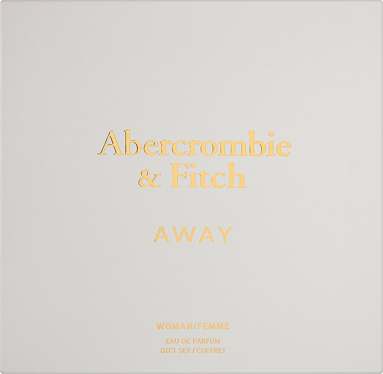 Abercrombie & Fitch Away Femme Набор (edp/100ml + edp/15ml + b/lot/200ml)