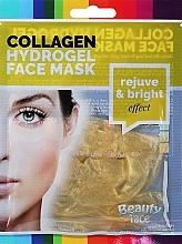 Коллагеновая маска с бриллиантами и золотом Beauty Face Collagen Gold & Diamond Regenerating Home Spa Treatment Mask