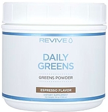 Диетическая добавка-суперфуд "Эспрессо" Revive MD Daily Greens Powder