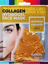 Коллагеновая маска с 24-каратным золотом Beauty Face Collagen 24k Gold Anti-Wrinkle Home Spa Treatment Mask 40+