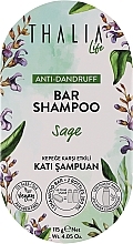 Твердый шампунь против перхоти с шалфеем Thalia Life Bar Shampoo