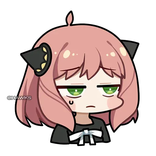 Chibi Anya- Sticker