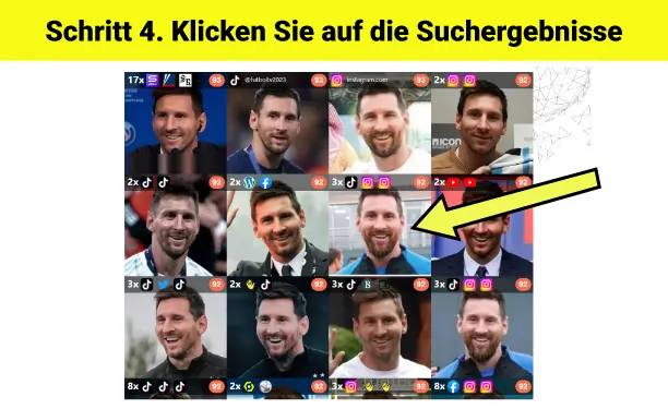 Schritt 4. Die Suche ist abgeschlossen