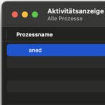 Was ist der aned Prozess unter macOS auf dem Apple Mac?