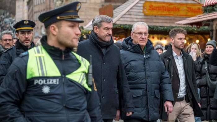 Nach Anschlag in Magdeburg: Söder kündigt massive Polizeipräsenz auf Weihnachtsmärkten in Bayern an