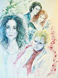 Illustration, Anne rice, Lestat, Vampirchroniken