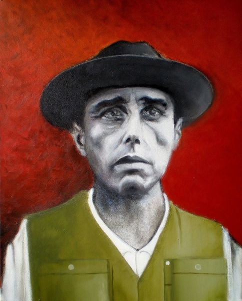 Gemälde, Joseph beuys, Figur, Portrait