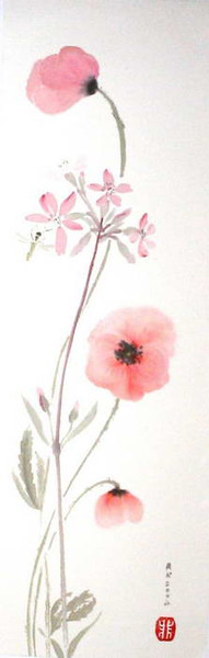 Mohn, Blüten, Blume, Sumi