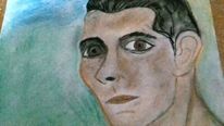 Pastelbild, Cristiano ronaldo, Papier, Malerei