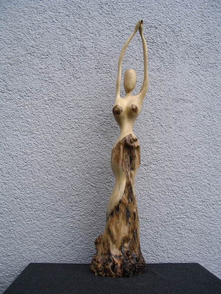 Holz, Skulptur, Plastik, Figural