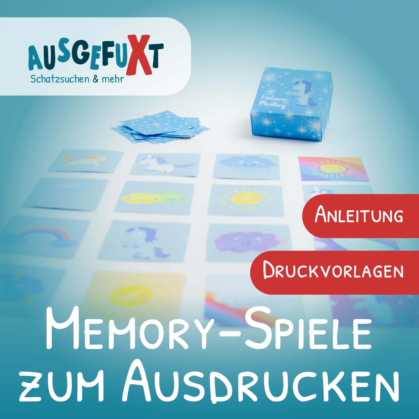 Memory zum Ausdrucken - Druckvorlagen fÃ¼r verschiedene Mottos